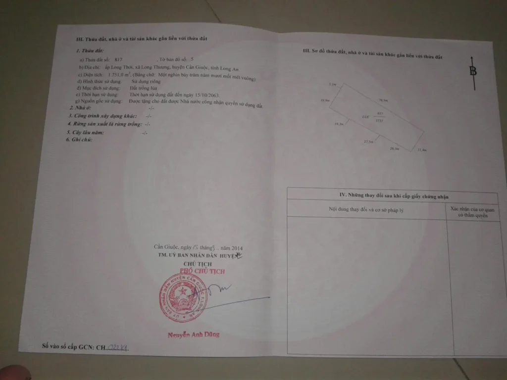 đất lúa cần giuộc